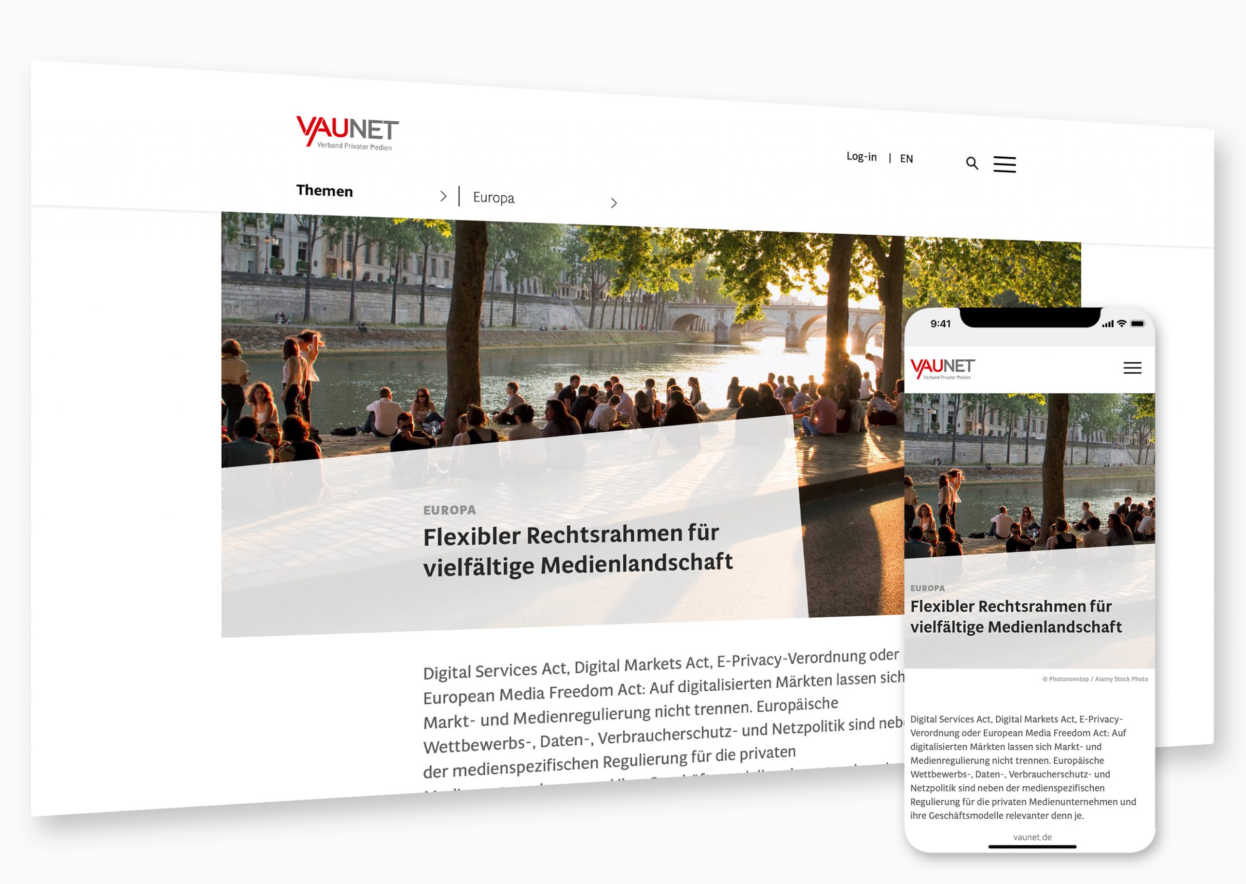 VAUnet Website Relaunch 09/2022