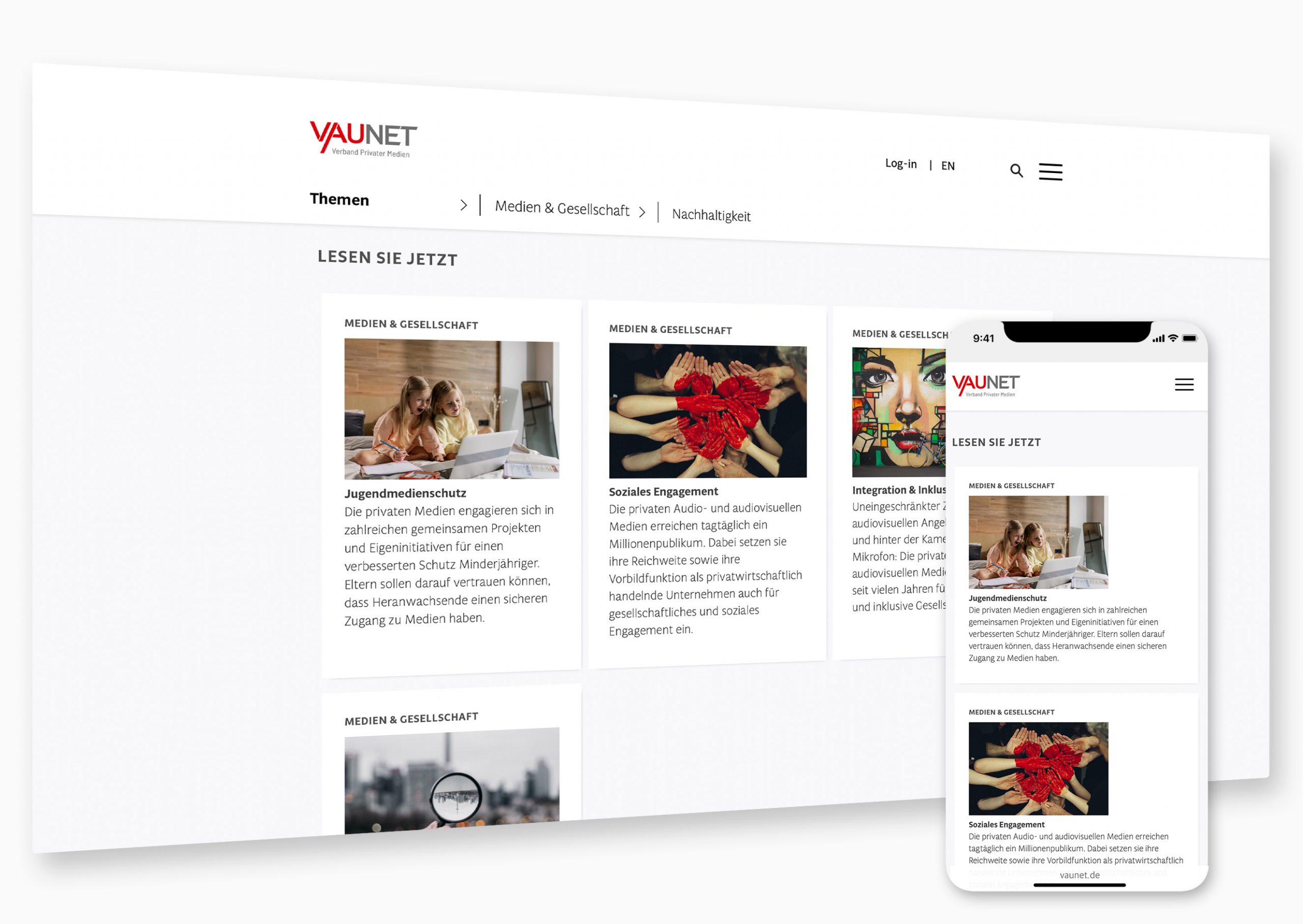 VAUnet Website Relaunch 09/2022